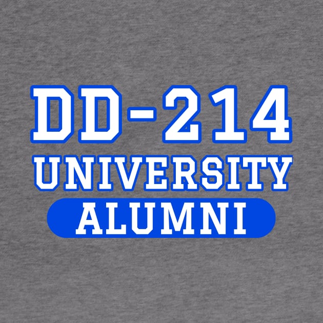 Patriotic DD-214 University Alumni by Revinct_Designs